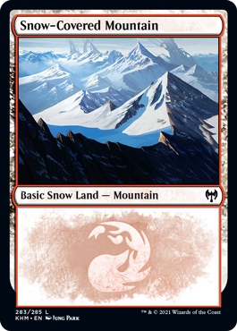 Snow-Covered Mountain (283) - Kaldheim - L - 283