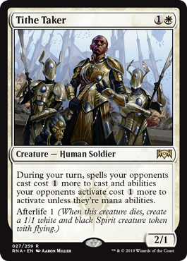 Tithe Taker - Ravnica Allegiance - R - 27