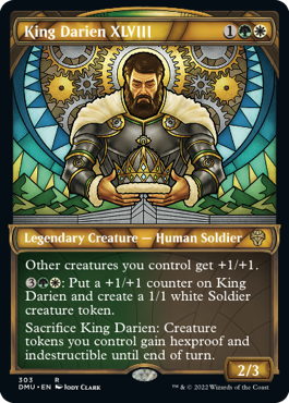 King Darien XLVIII (Showcase) - Dominaria United - R - 303