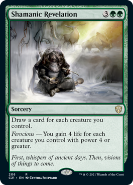 Shamanic Revelation - Commander 2021 - R - 206