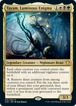 Tayam, Luminous Enigma - Commander 2020 - M - 16