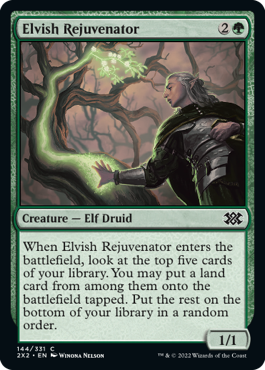 Elvish Rejuvenator - Double Masters 2022 - C - 144