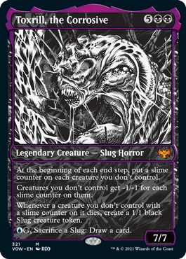 Toxrill, the Corrosive (Showcase) - Innistrad: Crimson Vow - M - 321