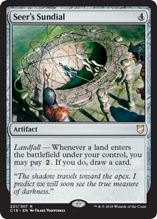 Seer's Sundial - Commander 2018 - R - 221