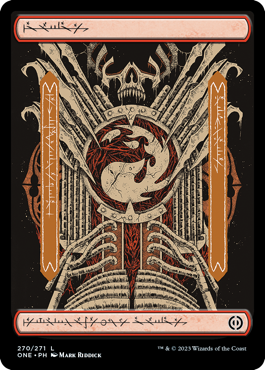Mountain (270) - Full Art - Phyrexia: All Will Be One - L - 270
