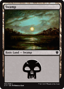 Swamp (301) - Commander 2017 - L - 301