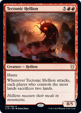 Tectonic Hellion - Commander 2019 - R - 29