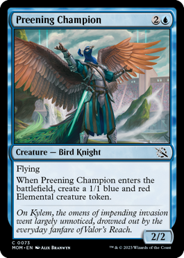 Preening Champion - March of the Machine - C - 73