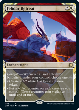 Felidar Retreat (Showcase) - Zendikar Rising - R - 292