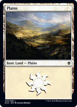Plains (252) - Throne of Eldraine - L - 252