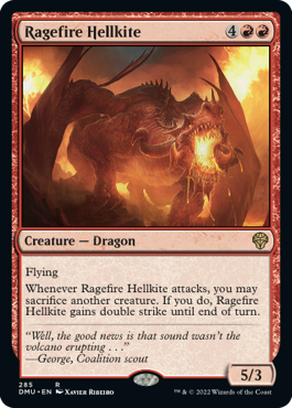 Ragefire Hellkite - Dominaria United - R - 285