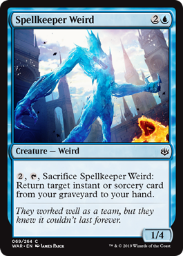Spellkeeper Weird - War of the Spark - C - 69