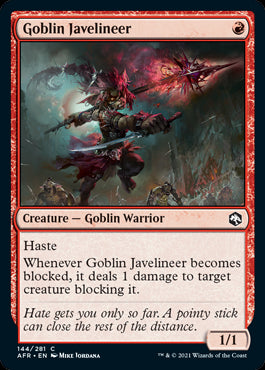 Goblin Javelineer - Adventures in the Forgotten Realms - C - 144