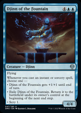 Djinn of the Fountain - Dominaria United - U - 47