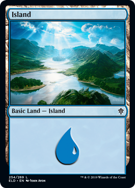 Island (254) - Throne of Eldraine - L - 254