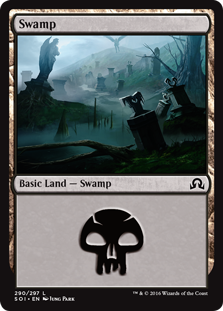 Swamp (290) - Shadows over Innistrad - L - 290