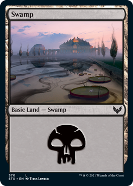Swamp (370) - Strixhaven: School of Mages - L - 370