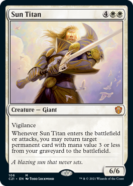 Sun Titan - Commander 2021 - M - 106