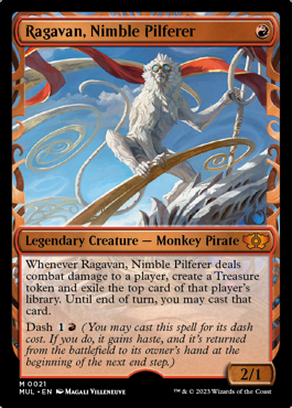 Ragavan, Nimble Pilferer - March of the Machine: Multiverse Legends - M - 21