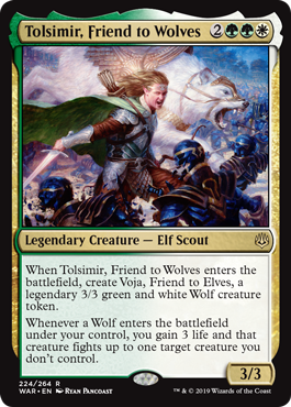 Tolsimir, Friend to Wolves - War of the Spark - R - 224