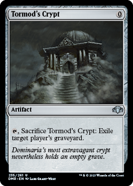 Tormod's Crypt - Dominaria Remastered - U - 235