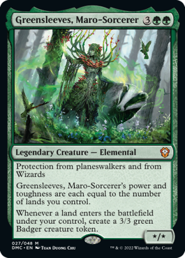 Greensleeves, Maro-Sorcerer - Commander: Dominaria United - M - 27