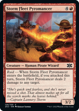 Storm Fleet Pyromancer - Double Masters 2022 - C - 126