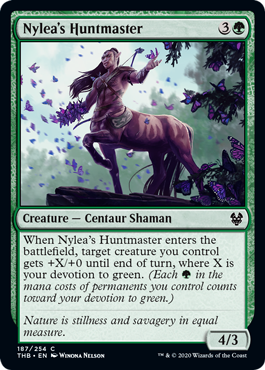 Nylea's Huntmaster - Theros Beyond Death - C - 187