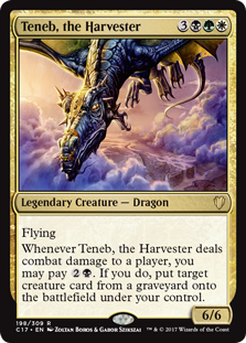 Teneb, the Harvester - Commander 2017 - R - 198