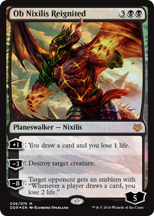 Ob Nixilis Reignited - Duel Decks: Nissa vs. Ob Nixilis - M - 36