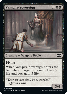 Vampire Sovereign - Double Masters 2022 - C - 97
