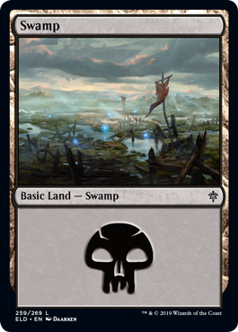 Swamp (259) - Throne of Eldraine - L - 259