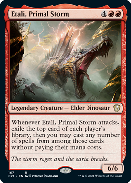 Etali, Primal Storm - Commander 2021 - R - 167