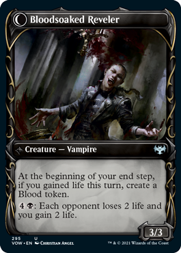 Restless Bloodseeker (Showcase) - Innistrad: Crimson Vow - U - 295