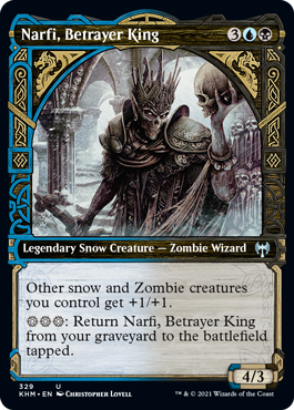 Narfi, Betrayer King (Showcase) - Kaldheim - U - 329