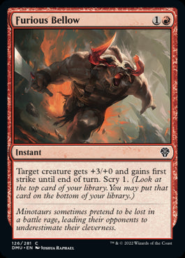 Furious Bellow - Dominaria United - C - 126