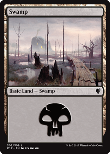 Swamp (303) - Commander 2017 - L - 303