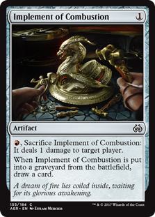 Implement of Combustion - Aether Revolt - C - 155