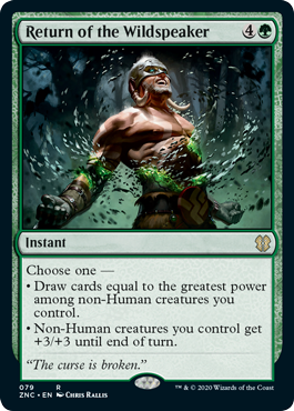 Return of the Wildspeaker - Commander: Zendikar Rising - R - 79