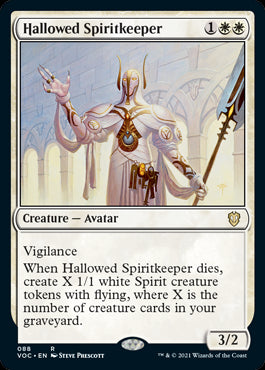 Hallowed Spiritkeeper - Commander: Innistrad: Crimson Vow - R - 88