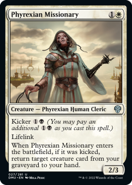 Phyrexian Missionary - Dominaria United - U - 27