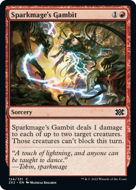 Sparkmage's Gambit - Double Masters 2022 - C - 124