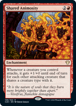 Shared Animosity - Commander 2020 - R - 158