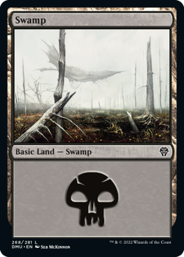Swamp (268) - Dominaria United - L - 268