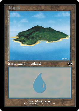 Island (404) (Retro Frame) - Dominaria Remastered - L - 404