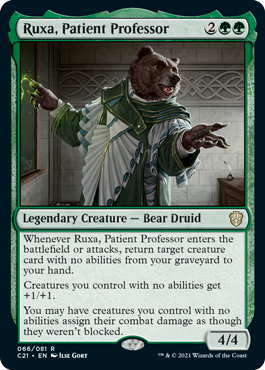 Ruxa, Patient Professor - Commander 2021 - R - 66