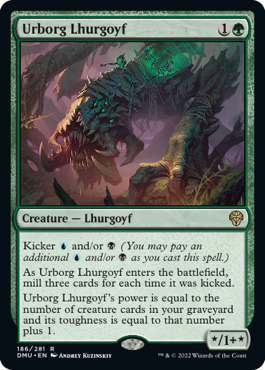 Urborg Lhurgoyf - Dominaria United - R - 186