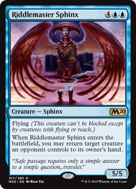 Riddlemaster Sphinx - Core Set 2020 - R - 317
