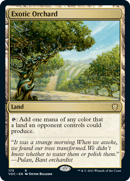 Exotic Orchard - Commander: Innistrad: Crimson Vow - R - 173