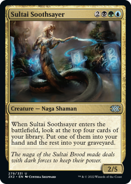 Sultai Soothsayer - Double Masters 2022 - U - 279
